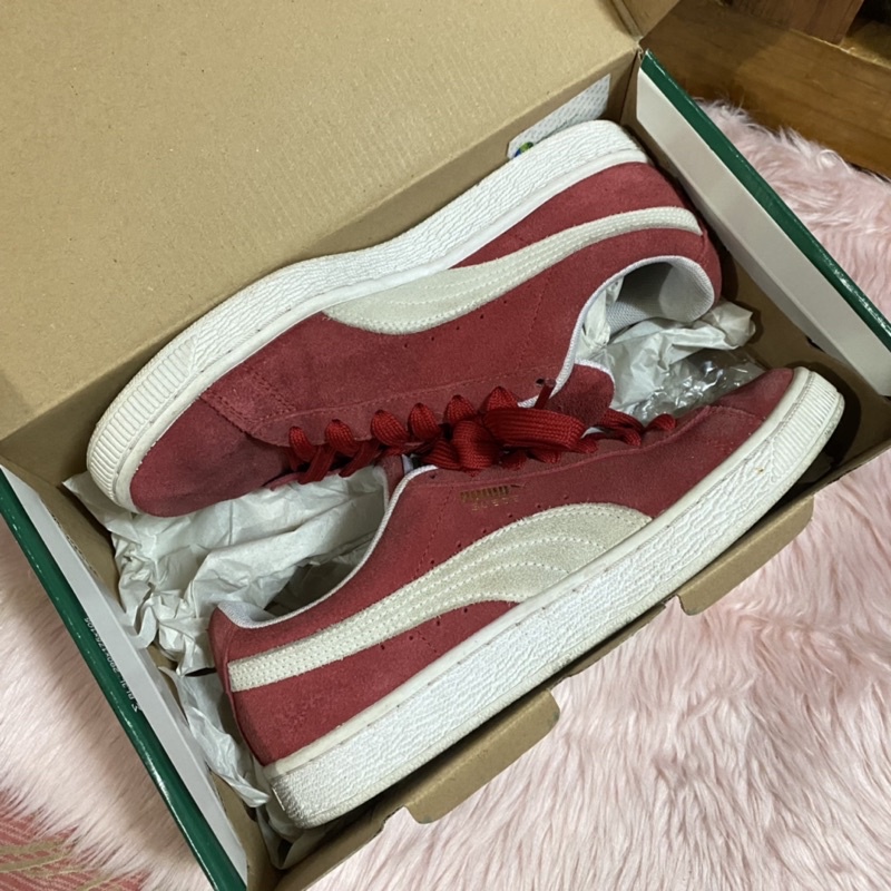 Puma suede best sale regal red