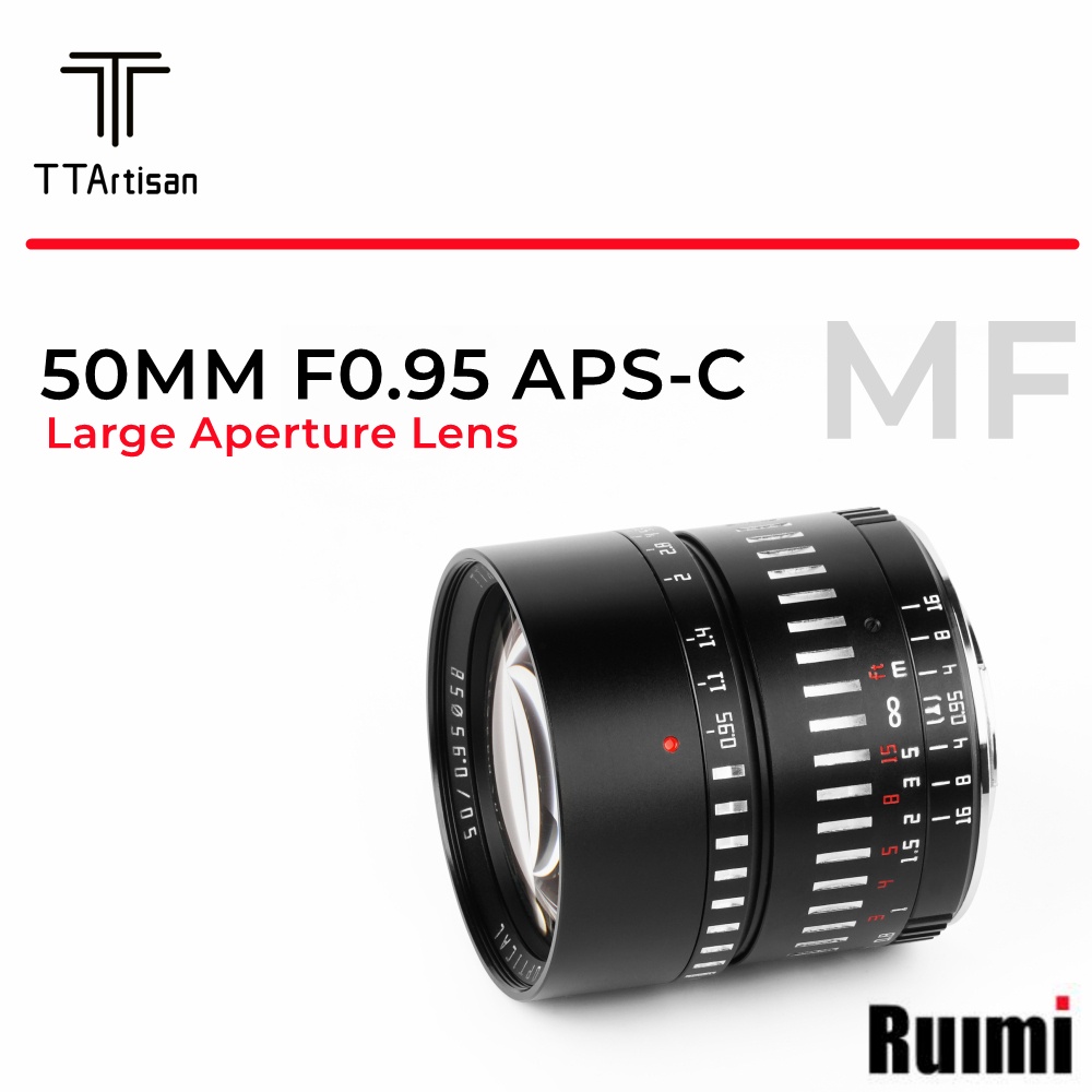 Full Frame Ttartisans 50mm F0 95 TTartisan 50mm APS-C Manual Focus