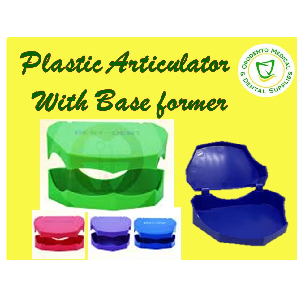 PLASTIC ARTICULATOR W/ BASE FORMER- ASSORTED COLOR | Shopee Philippines