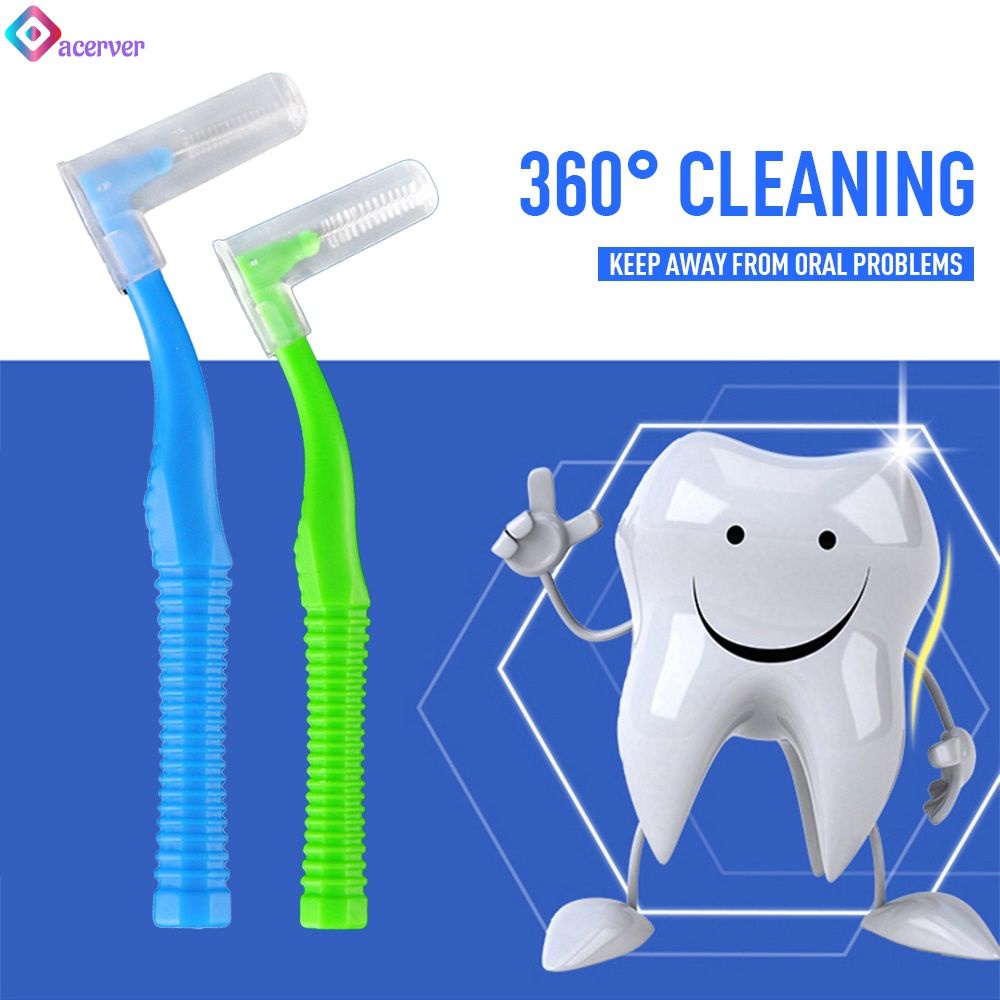 20 pcs per pack interdental brush for braces TEPE Angle Interdental