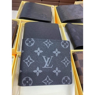 LOUIS VUITTON Thai Garama Portefeuille Brother Bifold Long Wallet Leather  Bron M30298 Brazza