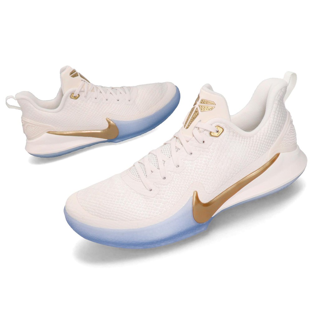 Kobe mamba best sale white and gold