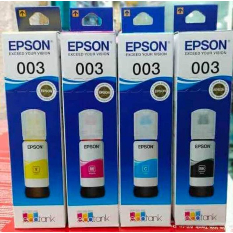 003 INK SET OF 4 COLORS | Shopee Philippines