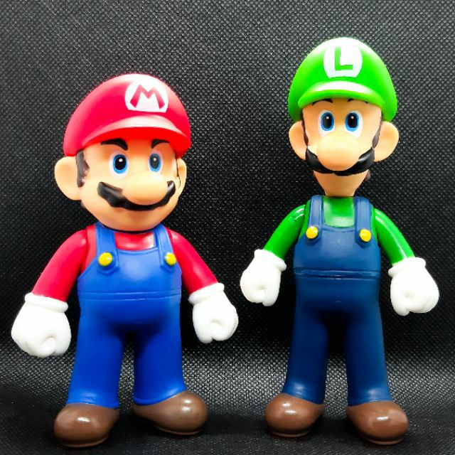 Super Mario Bros Mario and Luigi PVC Action Figure Toys