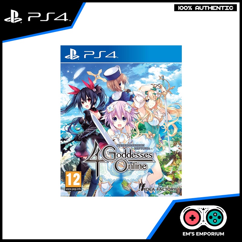 Jeu PS4 - Hyperdimension Neptunia : 4 Goddesses Online - Édition Complète En Très Bon état