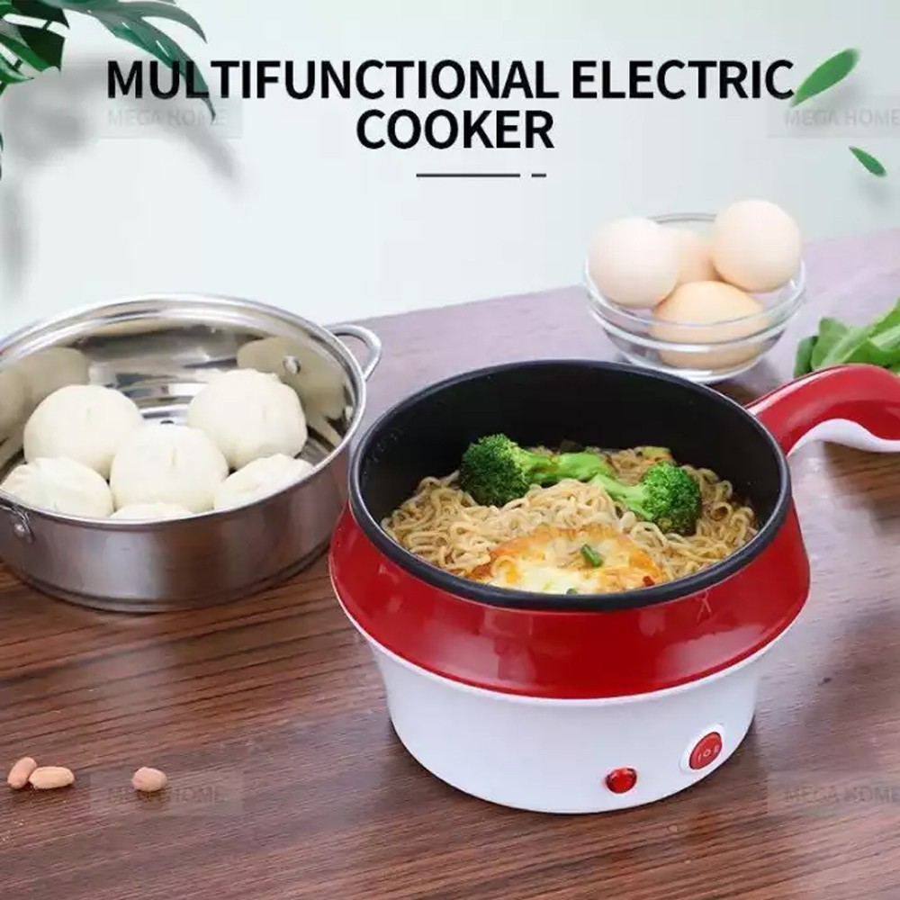 Multifunctional Electric Fry Pan (Steamer Not Included) Shopee