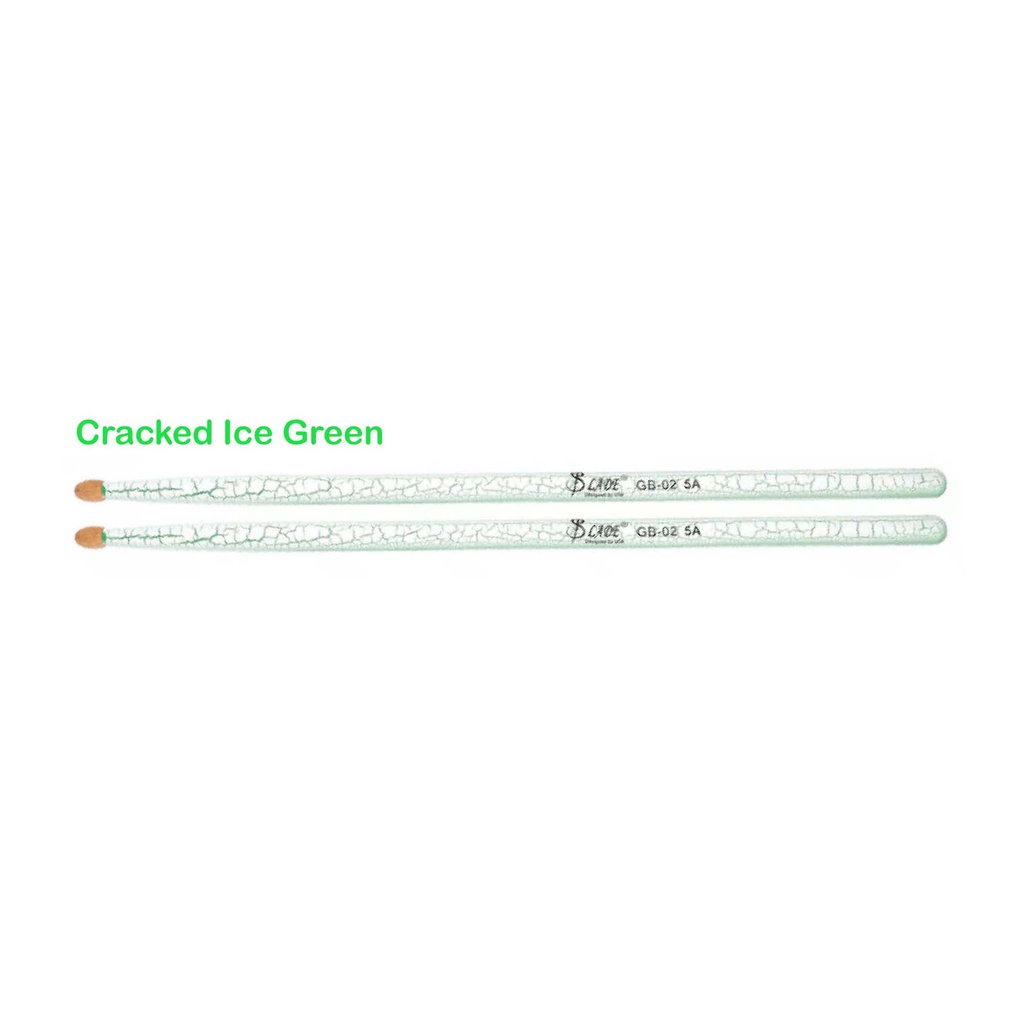 Avida 5A Drum Stick Walnut Wood Drumsticks Crack Ice Pattern Drum Set ...