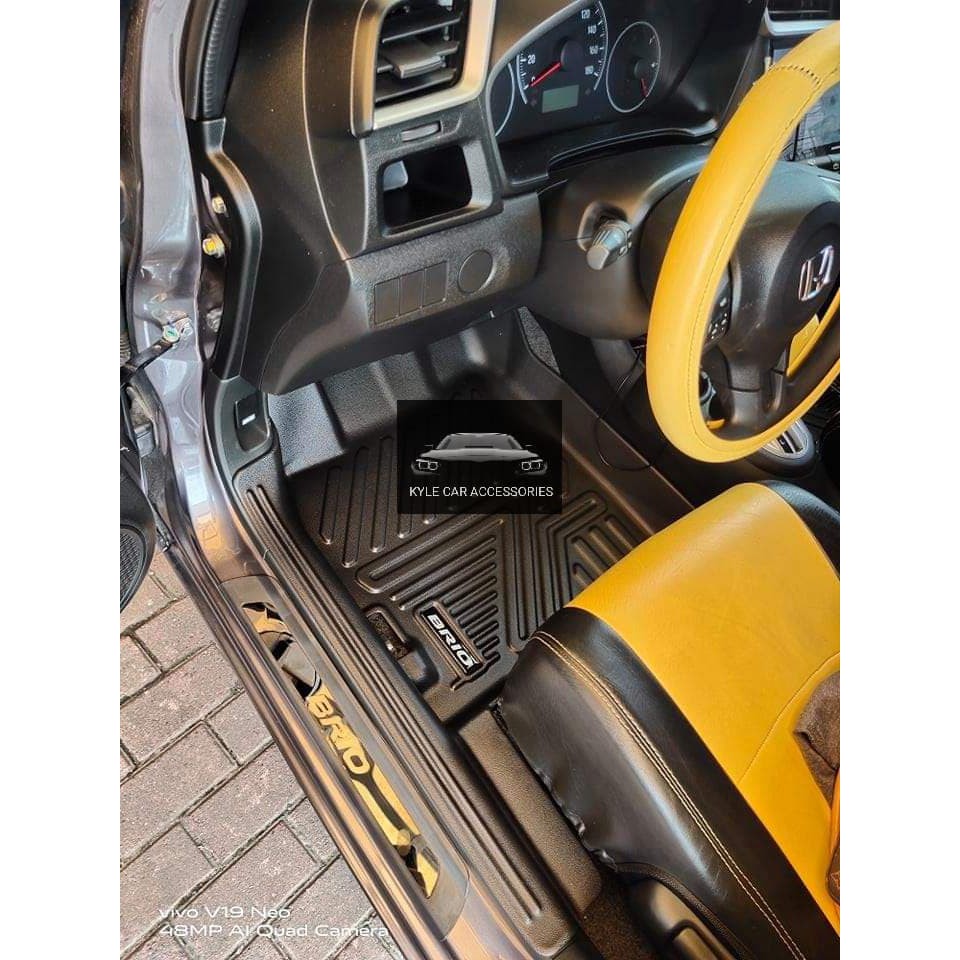 Honda Brio 5D Extended Deep Dish Matting Shopee Philippines