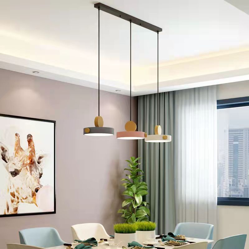 Macaron Color Restaurant Chandelier Bedroom Lighting Hanging Store Decorative Fixture Showroom main image 0