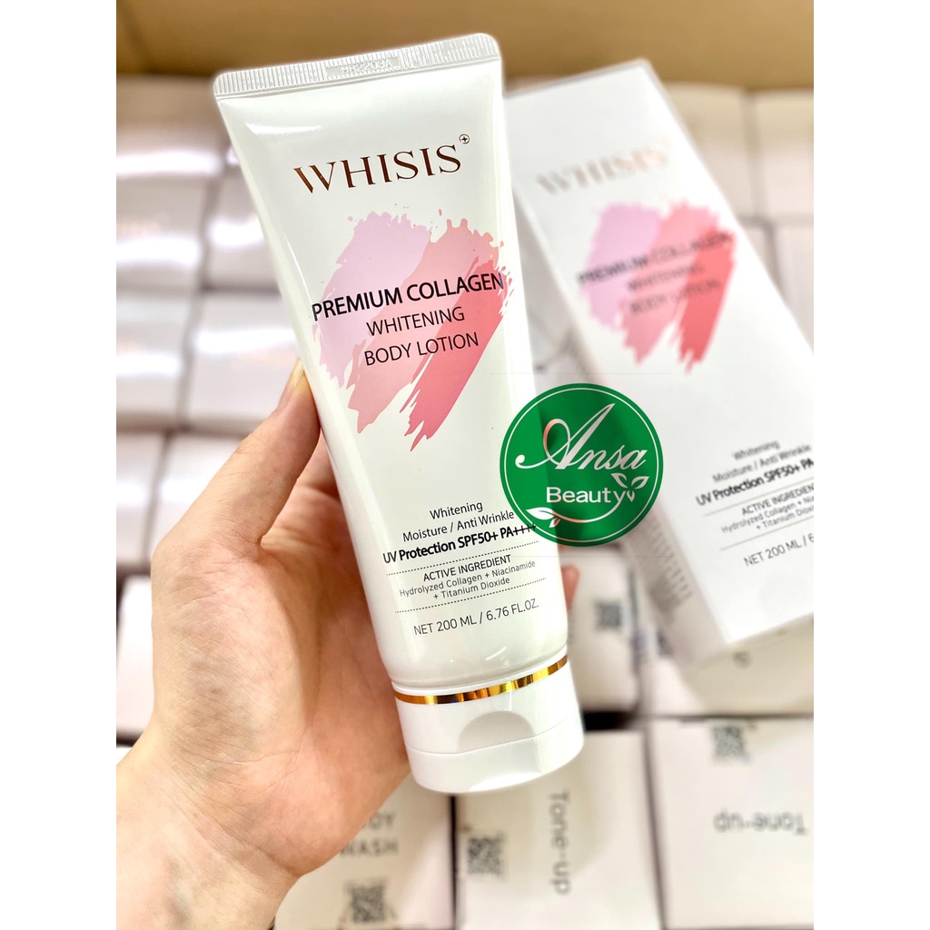 Whisis PREMIUM COLLAGEN WHITENING BODY LOTION WHITENING BODY LOTION