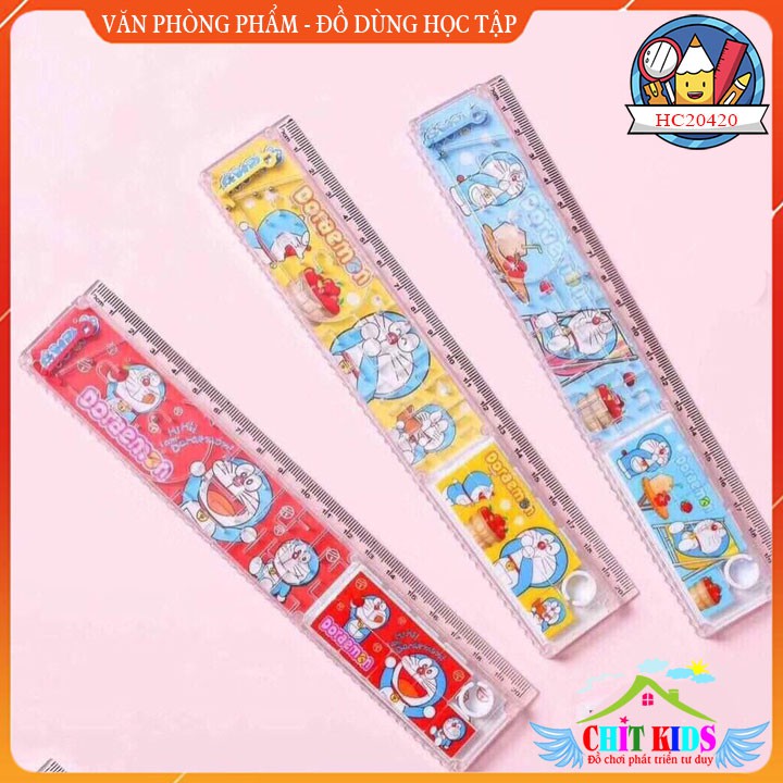Aihao Doraemon Ruler 15 - 20cm (with puzzle and maze game) | Shopee ...