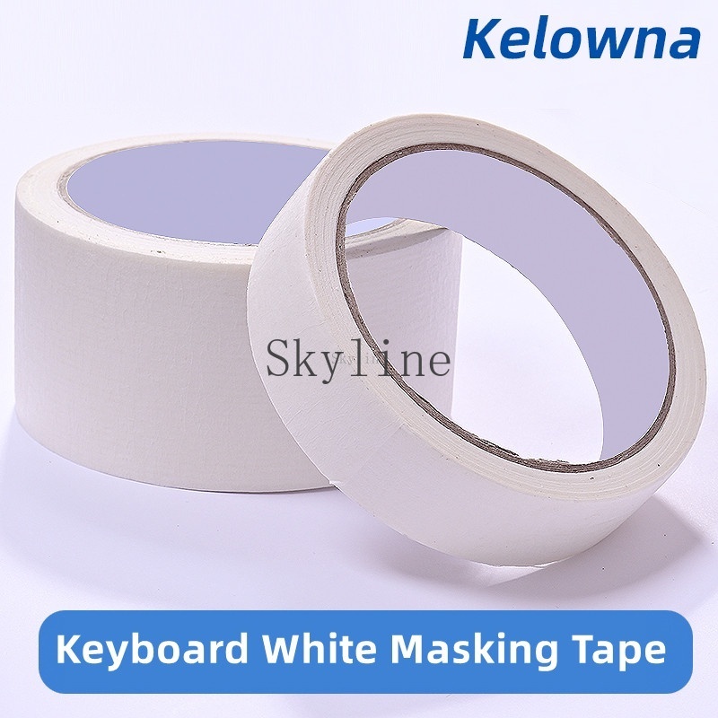 【In Stock】Kelowna Masking Tape Decoration Spray Paint White High