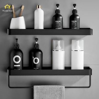 Aluminum Bathroom Shelf Organizer 30-40cm Wall Mounted Storage