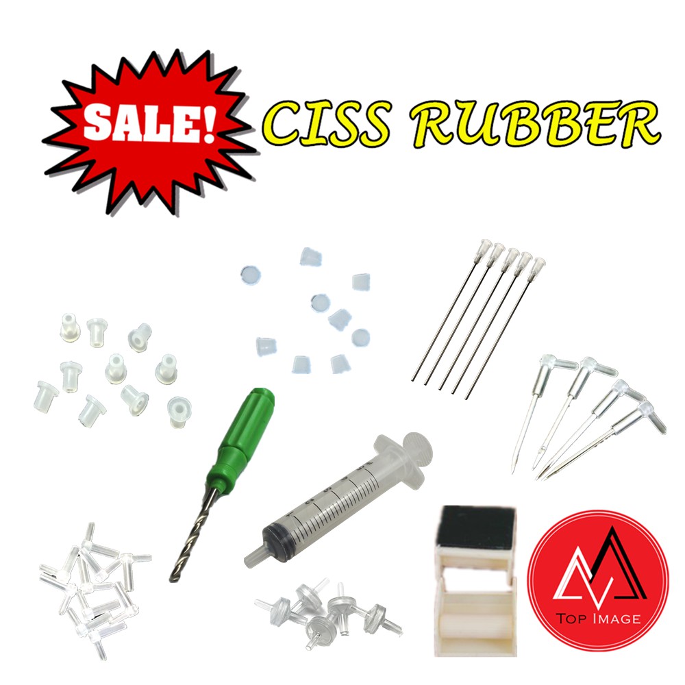 printer ciss kit accessories ciss rubber hp seal and elbow Needle ...