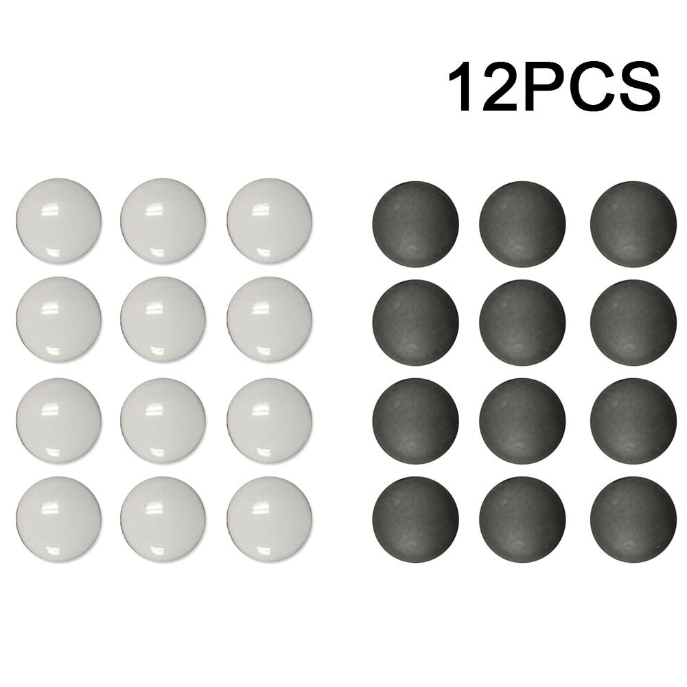 12PCS Car Door Lock Screw Cap Protection Cover Door Anti Rust Screw Cap Universal Waterproof