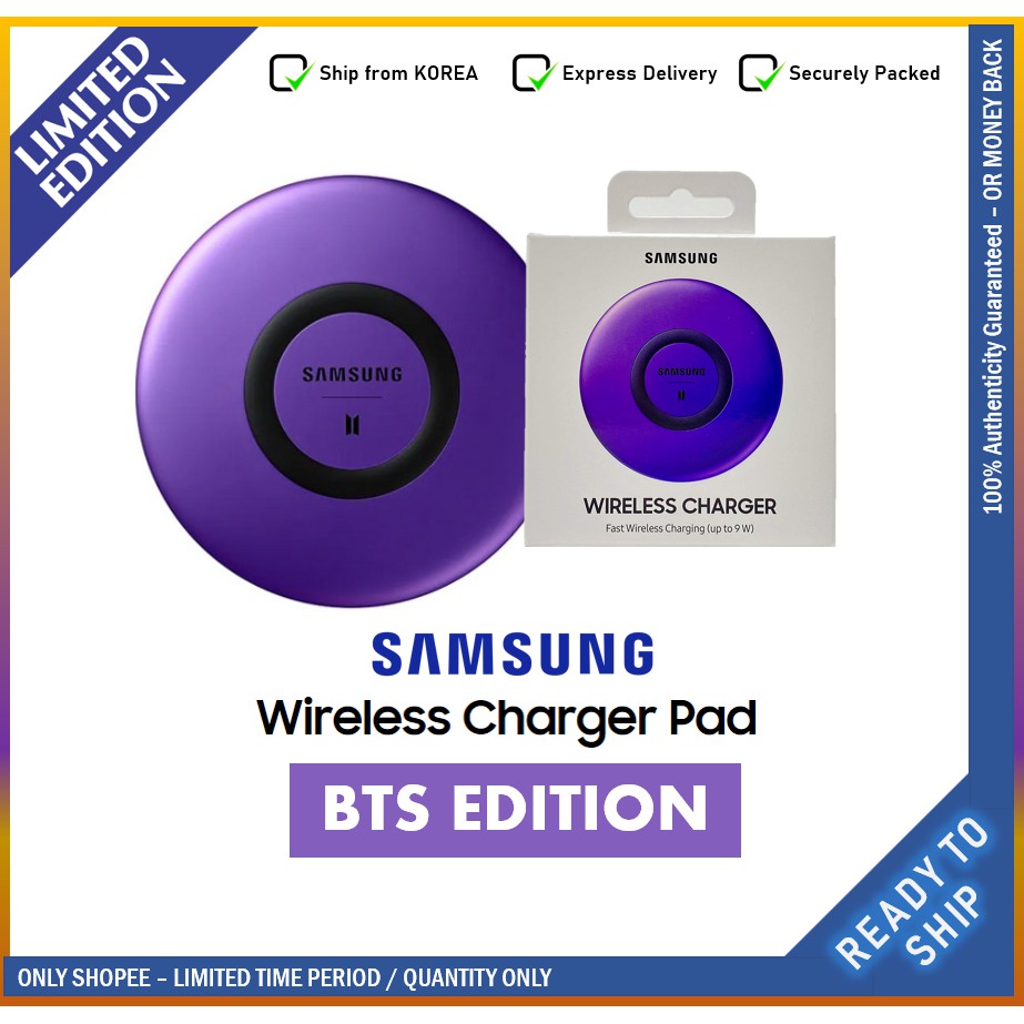 Ready Stock BTS EDITION Samsung Wireless Charger Pad