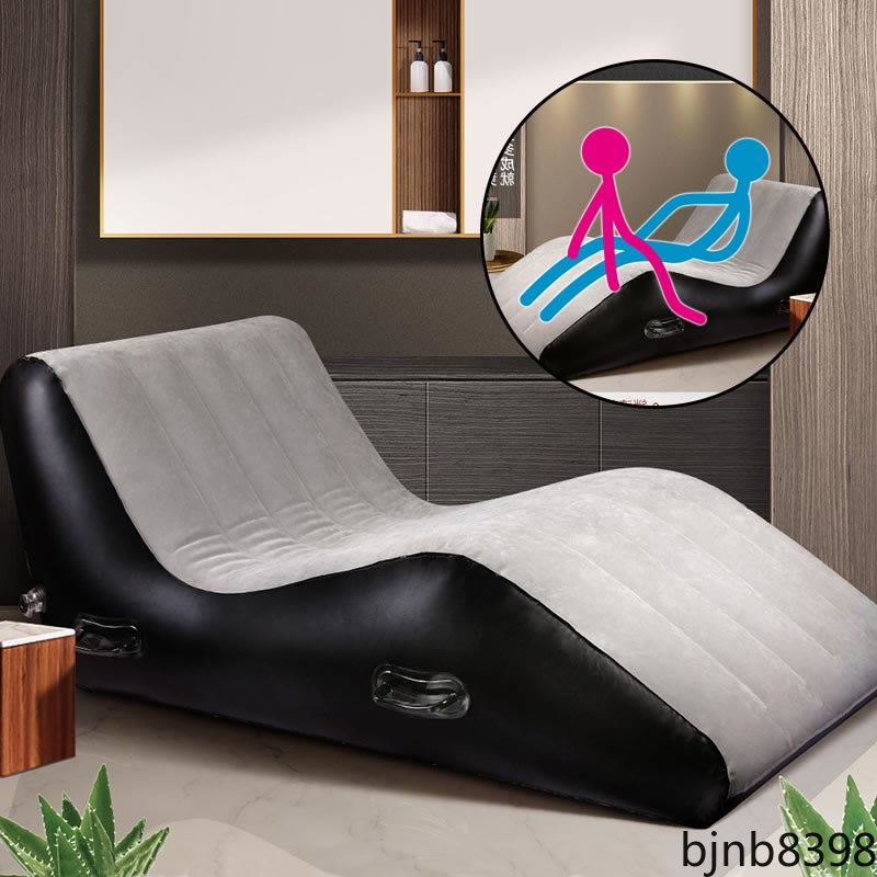 Q Sex Furniture Inflatable Chair Toughage Soft Sex Wedge Sofa Adult