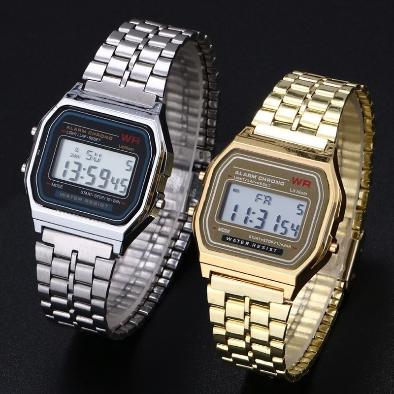 Digital LED Watch For Men Multifunction Alarm Electronic Clock ...
