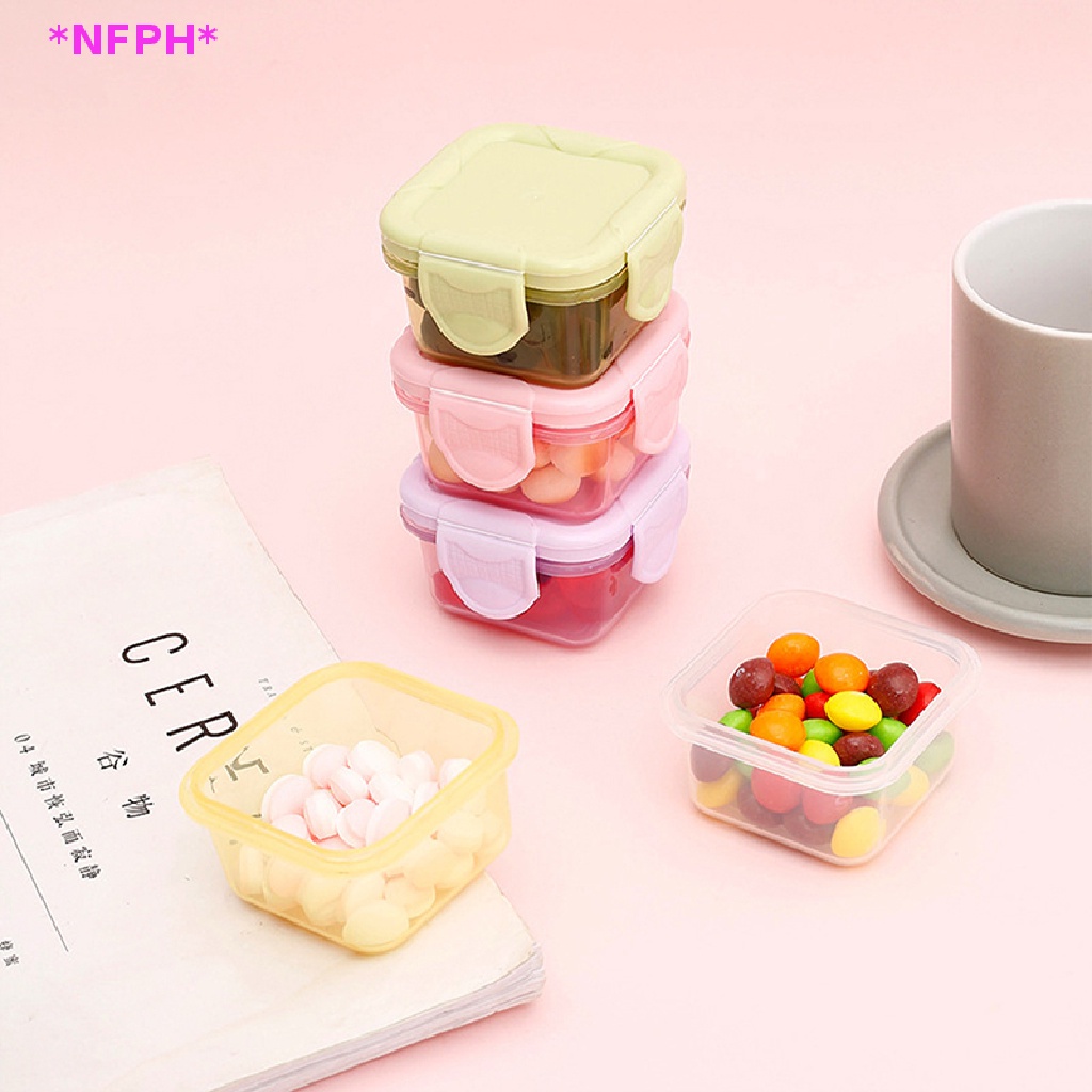 CKFR Mini Storage Box Lunch Box Fresh Box Portable Food Packaging Anti ...