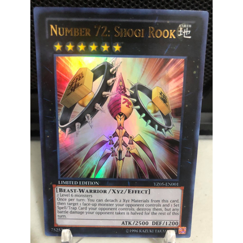 Number 72: Shogi Rook - YZ05-EN001 - Ultra Rare | Shopee Philippines