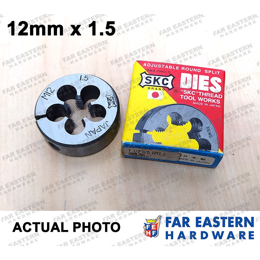 Adjustable Round Dies Imperial Metric SKC JAPAN LIGHT SUPER