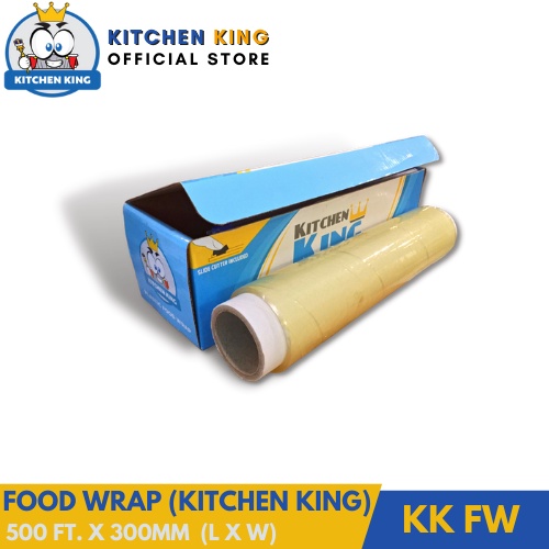 Kitchen Cling Wrap Plastic Food Wrap With Slide Cutter Bpa - Temu