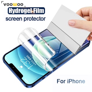 Cheap Ultra Thin Hydrogel Film For Apple iPhone13 iPhone 13 Pro Max Mini  Soft TPU Front Back Full Cover Screen Protector Transparent Protective Film