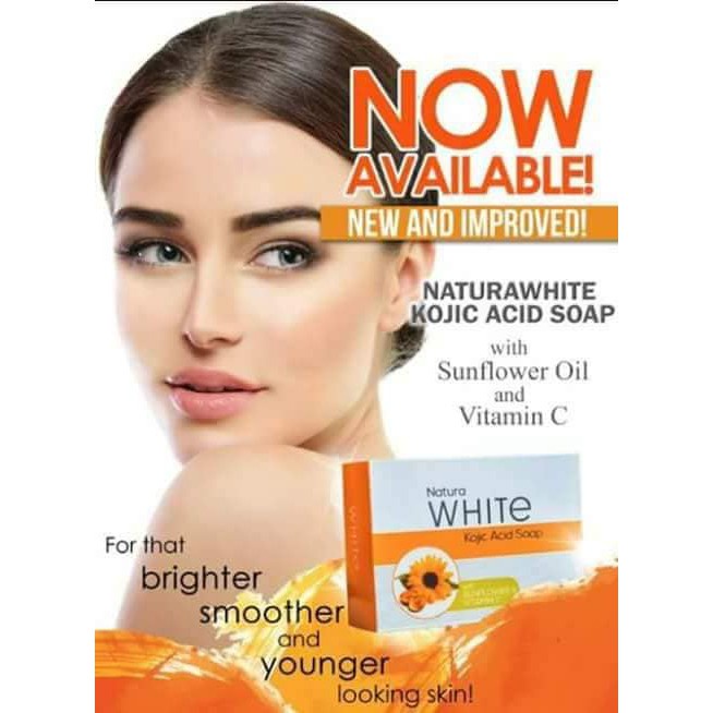 UNO Natura White KOJIC ACID SOAP with Sunflower oil and Vitamin C