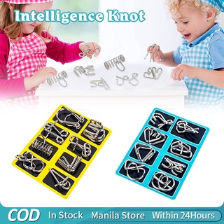 Challenging Metal Wire Puzzle Brain Teaser Game For Adults Kids