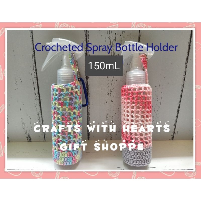 Crocheted Spray Bottle Holders 150mL Shopee Philippines