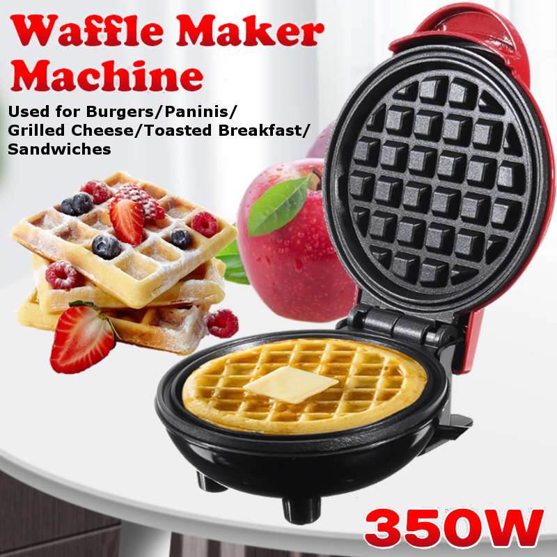 Electric Waffles Maker Waffle Egg Cake Oven Muffin Pancake Non-stick ...