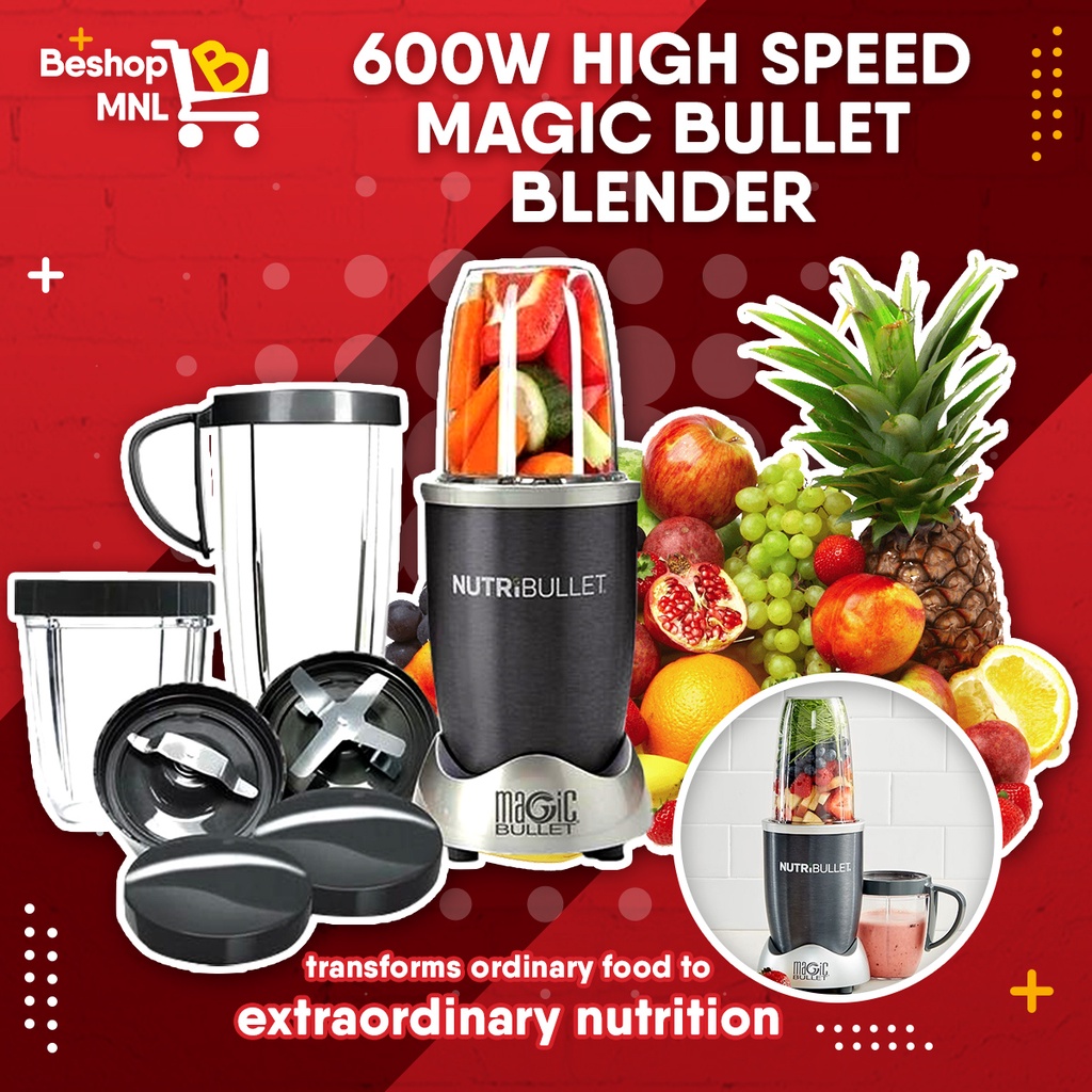 Magic Nutribullets Blender Heavy Duty Blender 600W Nutri Blender Set