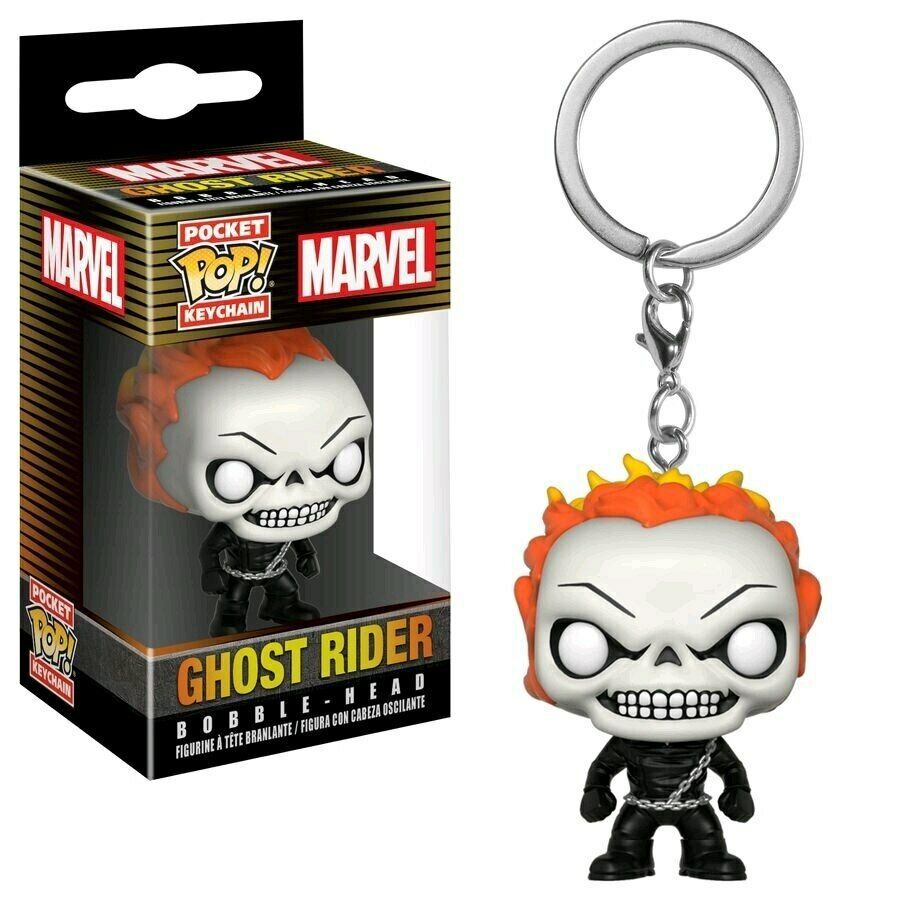 Funko pop Ghost Rider key chain | Shopee Philippines