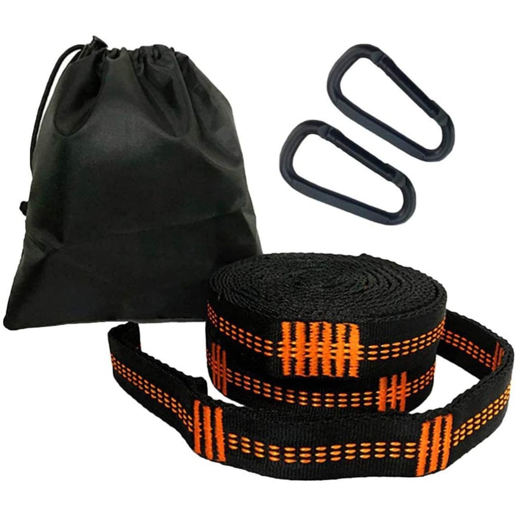 Hammock Strap with 2 Carabiners,280cm Tree Straps for Hammock&Swing