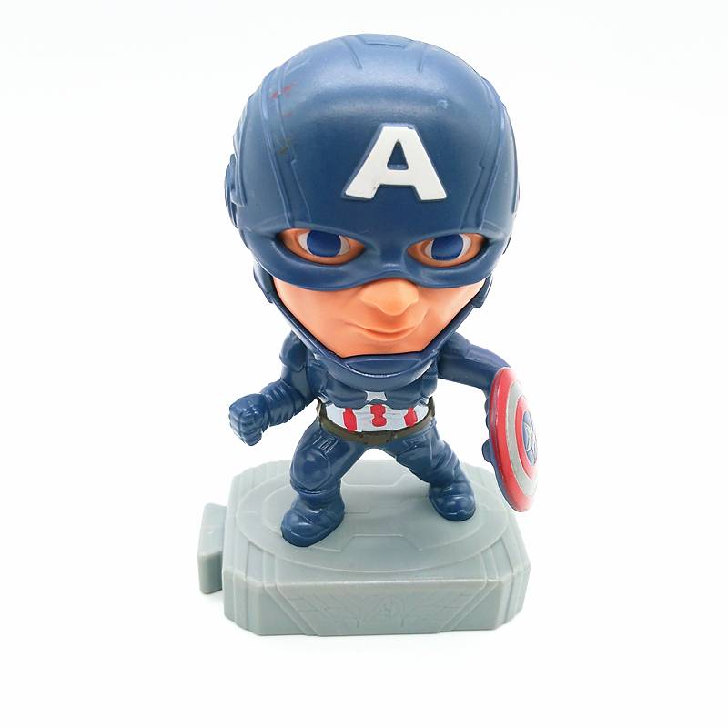 Mcdonald's international version of Marvel Comics action figures, The  Avengers series, McDonald's Happy Iron Man