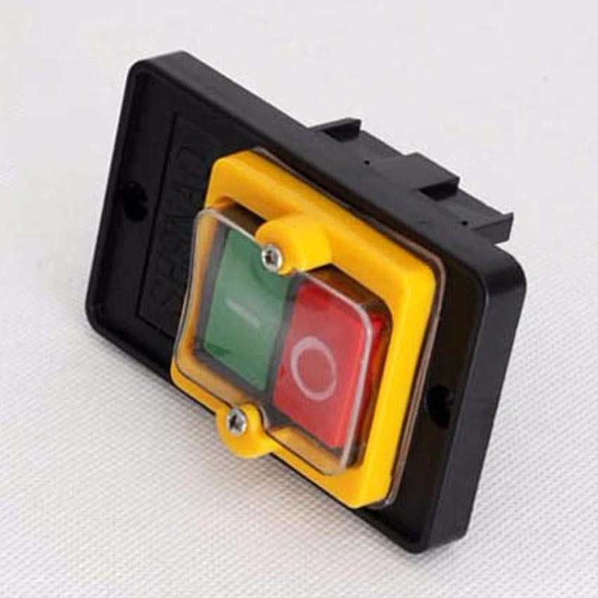 GEEBON Switch Industrial Push Button For Cutting ON/OFF Electric Bench ...