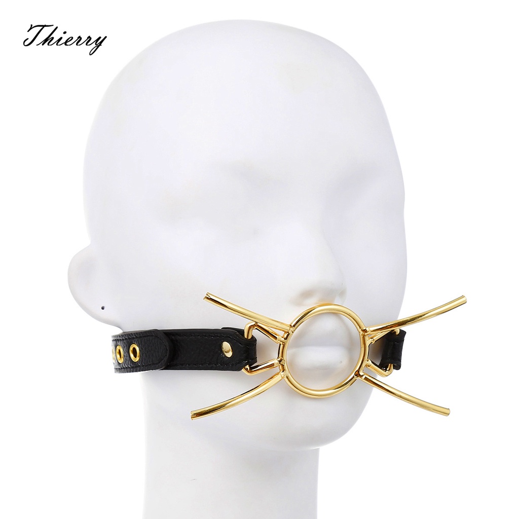 Thierry Open Mouth Spider Gag, Sex Toys Ring Gags Mouth Dilator  Restraint,Fetish Slave Oral Fixation | Shopee Philippines