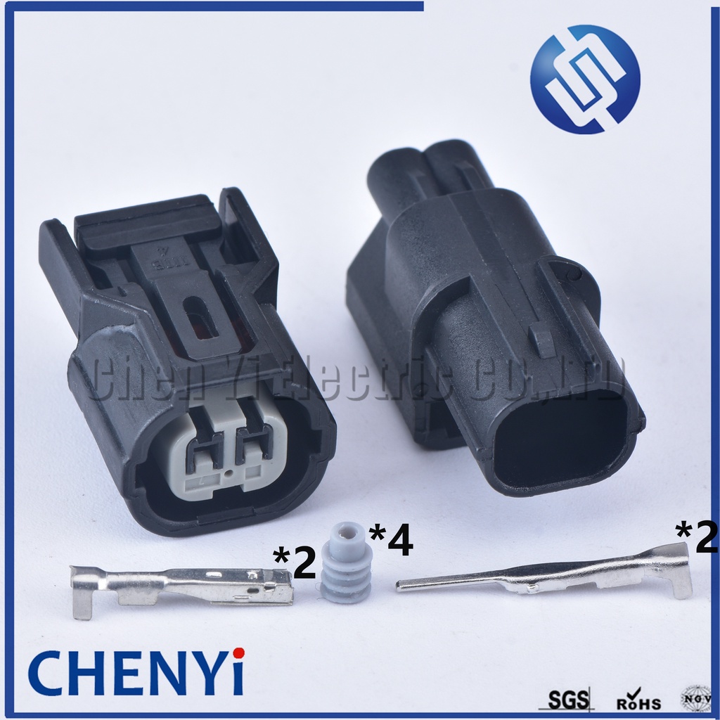 2 Pin inlet pressure sensor female male Auto waterproof connector 6188 ...