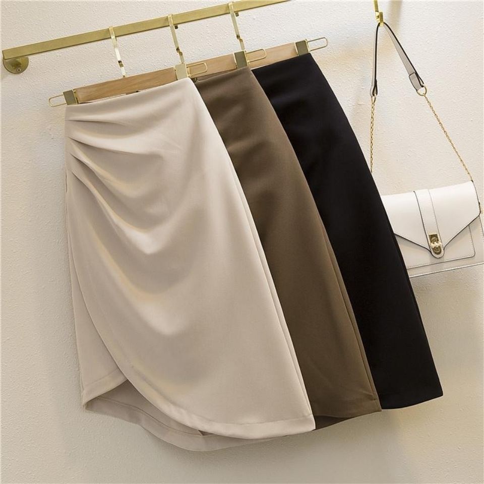 Women OL Skirt Formal Office Bottom Black Midi Skirts High Waist Slim ...