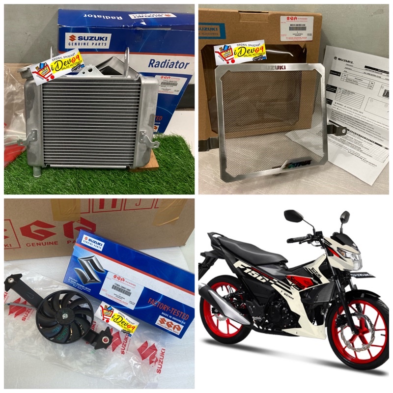 Raider Fi Fu Fi Radiator Fan And Cover Protector SGP Radiator Cover ...