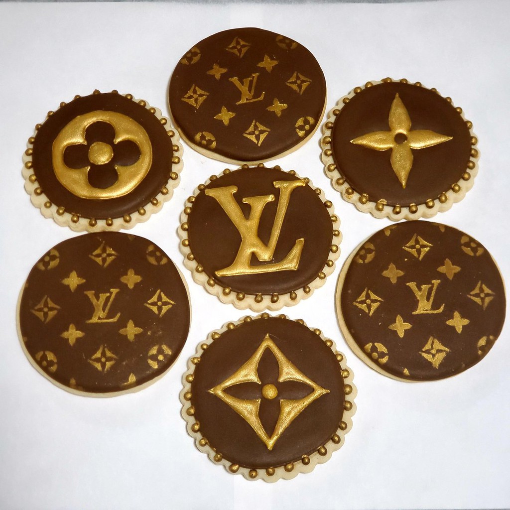 5PC Louis Vuitton Cutter and Embosser Stamp Set – Skysies Cakes
