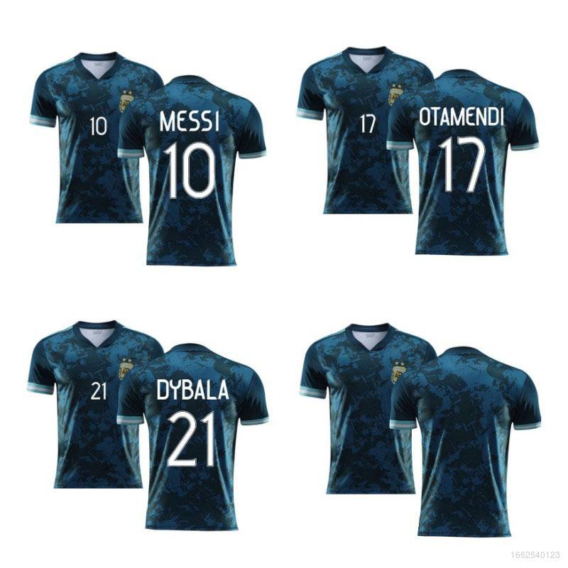 Argentina No.10 Messi Jersey (Size L), Argentina Soccer Jersey 2022, Messi  Shirt Short Sleeve Football Kit, Football Fans Gifts For Kids/Adult