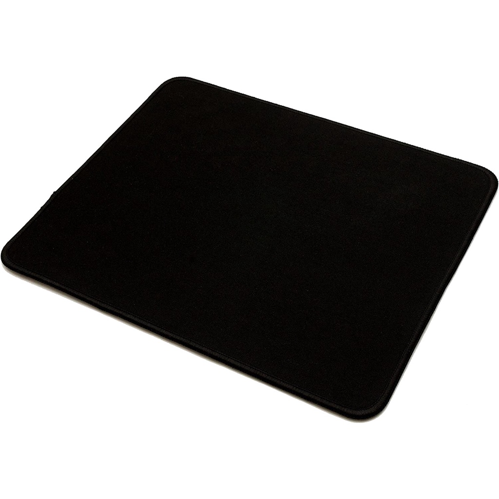 Cybertech Plain Black Small Gaming Mousepad Speed Silky Smooth Surface