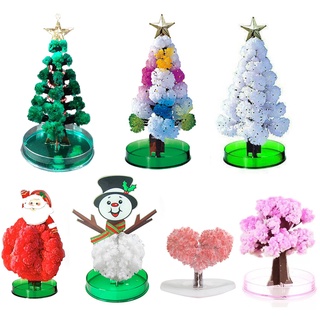 Magic Christmas Tree DIY Fun Xmas Gift Toy for Adults Kids Home