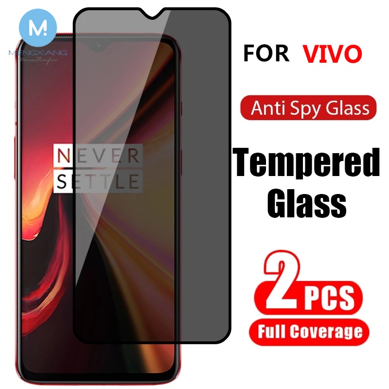 Pcs Anti Spy Privacy Tempered Glass Vivo Y Y S Y S Y Y Y