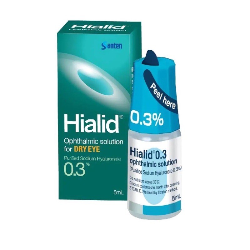 Hialid 0.3 EYE DROPS FOR DRY EYES Shopee Philippines