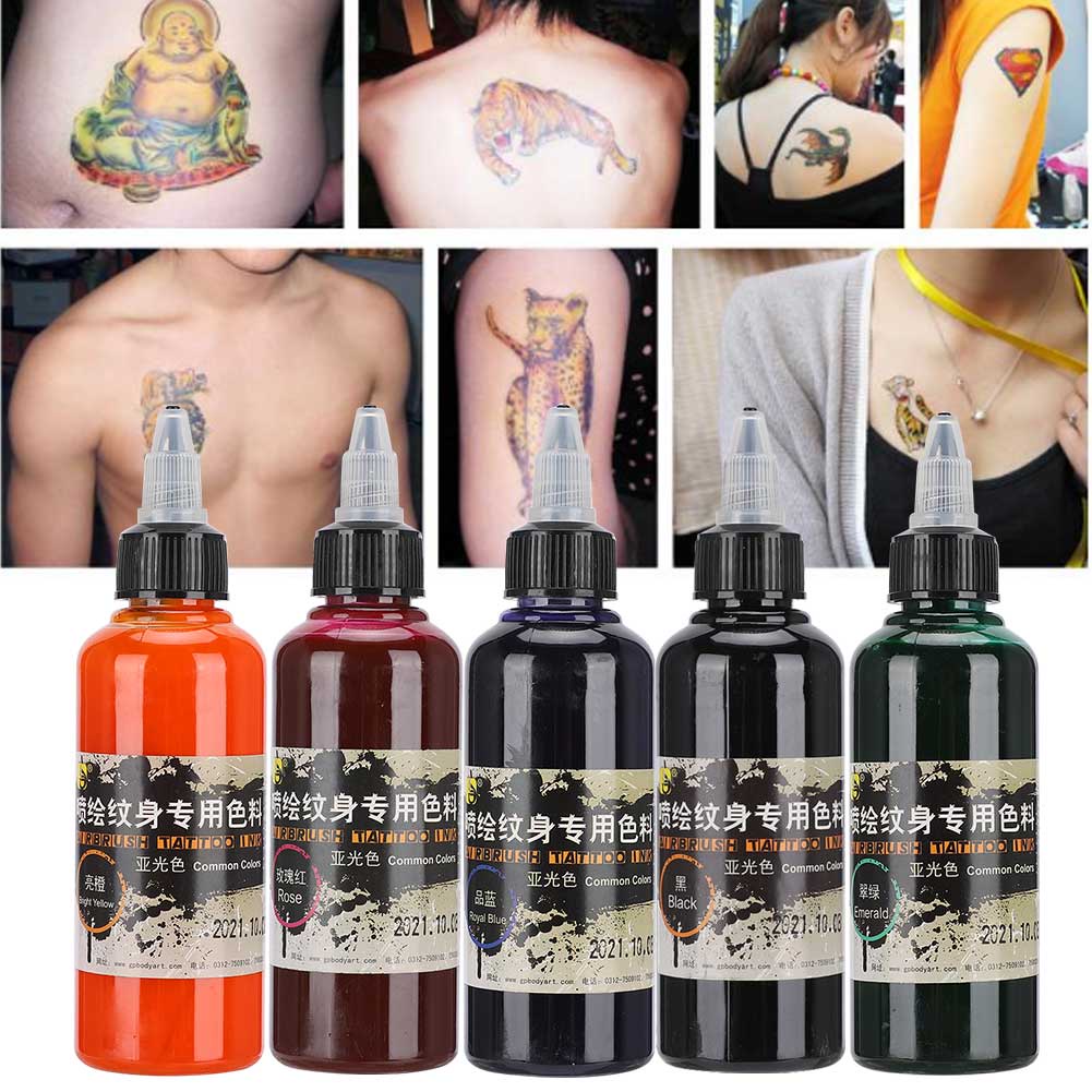 Disposable temporary tattoo ink 100ml. Shopee Philippines