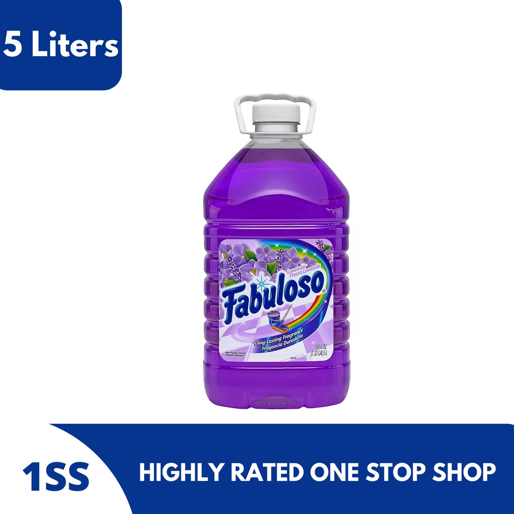Fabuloso Multipurpose Cleaner Lavender, 5 Liters Shopee Philippines