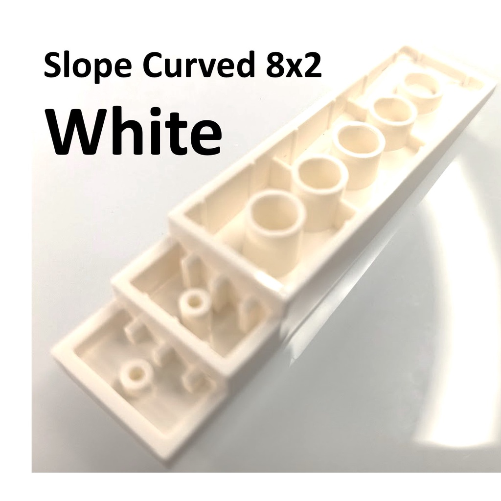 LEGO Parts 42918 Slope Curved 8x2 Authentic | Shopee Philippines