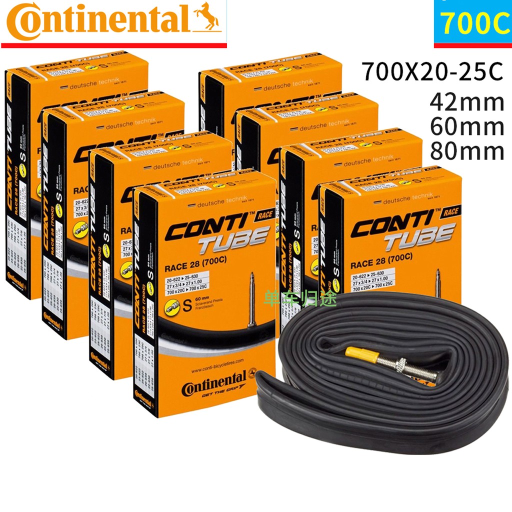 Continental bicycle best sale inner tubes